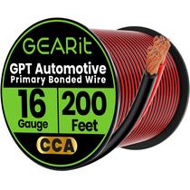 Cabo GEARit 16 AWG 61m Preto e Vermelho 2 Condutores CCA Cabo GEARit 16 AWG 61m Preto e Vermelho 2 Condutores CCA