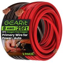 Cabo GEARit 8 AWG OFC Cobre 7,5m para Energia e Terra Cabo GEARit 8 AWG OFC Cobre 7,5m para Energia e Terra