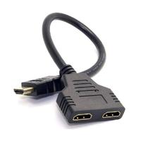 Cabo Generico Divisor Hdmi 1 Entrada E 2 Saidas Passivo