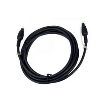 Cabo Generico Fibra Otica 1+1 Toslink Preto 3,0 M