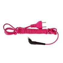 Cabo Giratório Prancha Chapinha Taiff 2x0,75mm Rosa Original