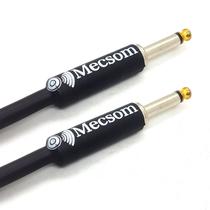 Cabo Guitarra Baixo P10xP10 4 Metros Mecsom Profissional Cabo Guitarra Baixo P10xP10 4 Metros Mecsom Profissional