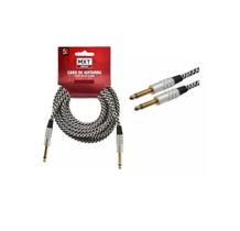 Cabo Guitarra Cabo P10 + P10 Mono Náilon 5 Metro