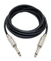 Cabo Guitarra Violão Baixo P10xp10 Mono Blindado 5 Metros - SR DRUMS