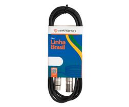 Cabo hayonik linha brasil xlr/ xlr 5mt Cabo hayonik linha brasil xlr/ xlr 5mt