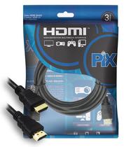 Cabo HDMI 1.4 - 3 Metros - 4K UltraHD 3D - Chip SCE PIX 018-0314
