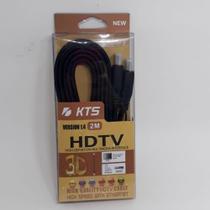 Cabo Hdmi 1.4 - 4k 2 Metros - KTS