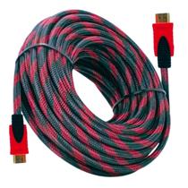 Cabo HDMI 1.4 Full HD 1080P 3D 20 Metros 19 Pinos com Malha LE-6612 IT-Blue Cabo HDMI 1.4 Full HD 1080P 3D 20 Metros 19 Pinos com Malha LE-6612 IT-Blue