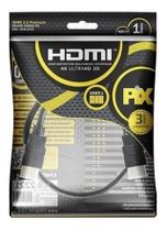 Cabo Hdmi 1 Metros 2.0 4k Ultrahd 3d Chip Sce