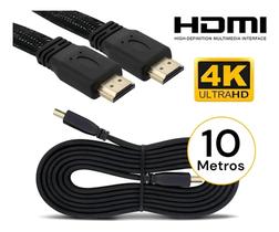Cabo Hdmi 10 Metros 4k Full Hd Macho X Macho Premium, Ideal Para Tv Ps4 Ps5 Xbox Notebook Projetor