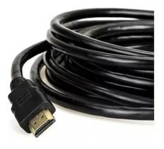 Cabo Hdmi 10m 2.0 4k 3d Premium Pino Dourado Blindado Filtro