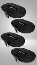 Cabo HDMI 10m 4K 3D Blindado Conector Dourado