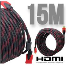 Cabo Hdmi 15 Metros 1.4 Ethernet Full Hd 3d 1080p 15 Mts