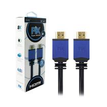 Cabo Hdmi 1,5 Metros 8k 120hz 3d Ultrahd 7680x4320 Dinâmico - PIX