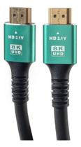 Cabo Hdmi 1,5m 2.1 Ultra Signal 48gbps 8k Premium 120hz Cabo Hdmi 1,5m 2.1 Ultra Signal 48gbps 8k Premium 120hz