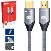 Cabo HDMI 1,5mt V2.1 8k/60Hz 4k/120Hz MHD-8001 Tomate