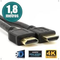 Cabo HDMI 2.0 1.8M Ultra HD 4K HD202 72904 - Fortrek