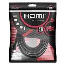 Cabo Hdmi 2.0 19 Pinos 4k Ultrahd 10,0m 018-2230 Pix