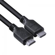 Cabo hdmi 2.0 4k 30awg 2 metros hdr qualidade cobre pcyes