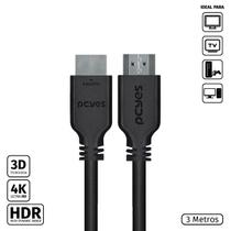 Cabo Hdmi 2.0 4k 30awg Cobre Puro 3 Metros - Phm20-3 Cabo Hdmi 2.0 4k 30awg Cobre Puro 3 Metros - Phm20-3