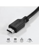 Cabo Hdmi 2.0 4k 30awg Cobre Puro 3 Metros - Phm20-3