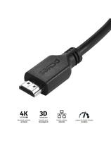 Cabo Hdmi 2.0 4k 30awg Puro Cobre 1 Metro - Phm20-1