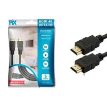 Cabo HDMI 2.0 4k 5m Pix Cabo HDMI 2.0 4k 5m Pix