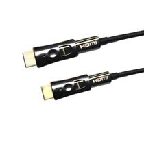 Cabo HDMI 2.0 4K 60HZ Fibra Óptica 50,0 Metros com Conector