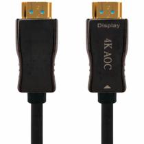 Cabo HDMI 2.0 4K Fibra Óptica 19 Pinos UltraHD 20 Metros
