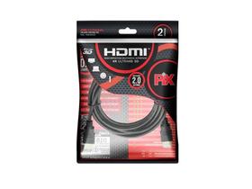 Cabo Hdmi 2.0 4k Hdr 3d 19 Pino 2m Pix Chip Sce 018-2222