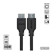 Cabo Hdmi 2.0 4k Pcyes 30awg Puro Cobre 10 Metros - Phm20-10 Cabo Hdmi 2.0 4k Pcyes 30awg Puro Cobre 10 Metros - Phm20-10
