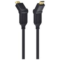 Cabo hdmi 2.0 4k ultra hd 3d articulado 180 ethernet 2 mt