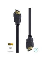 Cabo Hdmi 2.0 4k Ultra Hd 3d Conexão Ethernet 2 Metros - H20-2 Cabo Hdmi 2.0 4k Ultra Hd 3d Conexão Ethernet 2 Metros - H20-2