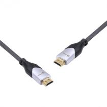 Cabo hdmi 2.0 4k ultra hd 3d conexao ethernet blindado em nylon 3 metros - h20b-3