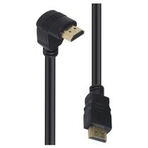 Cabo HDMI 2.0 4K ULTRA HD 3D Conexao ETHERNET com 01CONECTOR 90O 10 Metros - H2090-10 Cabo HDMI 2.0 4K ULTRA HD 3D Conexao ETHERNET com 01CONECTOR 90O 10 Metros - H2090-10