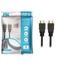 Cabo Hdmi 2.0 4k Ultrahd 3d 2 Metros 018-2222 19 Pinos