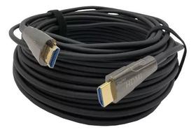 Cabo Hdmi 2.0 60hz Fibra Óptica 10 Metros 4k High Speed