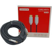 Cabo Hdmi 2.0 60hz Fibra Óptica 50 Metros 4k Alta Definição