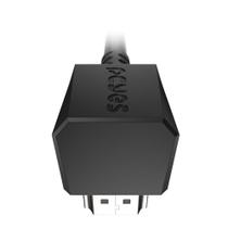 Cabo HDMI 2.0 CONEC.90º Vertical - Preto - 2 Metros - PH20-2V-B