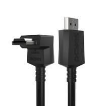 Cabo Hdmi 2.0 Conec.90º Vertical - Preto - 2 Metros - Ph20-2v-b Cabo Hdmi 2.0 Conec.90º Vertical - Preto - 2 Metros - Ph20-2v-b