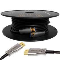 Cabo HDMI 2.0 Fibra Óptica 4k de 30 Metros 18Gbps