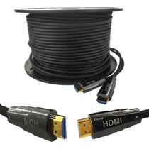 Cabo HDMI 2.0 Fibra Óptica Tv 4k 18Gbps de 80 Metros