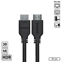 Cabo Hdmi 2.0 Pcyes 4k/60hz - 50 Cm - Phm20-05 Cabo Hdmi 2.0 Pcyes 4k/60hz - 50 Cm - Phm20-05