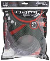 Cabo HDMI 2.0 Premium - 10 metros - 19 pinos - 4K UltraHD 3D - High-Definition Multimedia Interface Cabo HDMI 2.0 Premium - 10 metros - 19 pinos - 4K UltraHD 3D - High-Definition Multimedia Interface