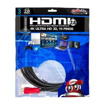 Cabo HDMI 2.0 Premium Ultra HD 4K@50/60 3D, Cirilo Cabos- 3 metros Cabo HDMI 2.0 Premium Ultra HD 4K@50/60 3D, Cirilo Cabos- 3 metros