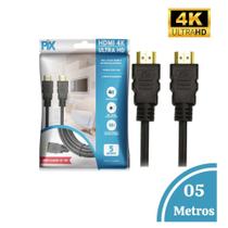 Cabo HDMI 2.0 Ultra HD 4K 3D Banhado a Ouro Para Game PC Notebook TV