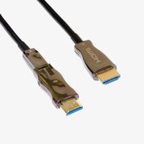Cabo HDMI 2.1 20M UHD 8K Fibra Óptica com ponta destacável AS HD2.1 DEST 20M