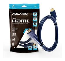 Cabo Hdmi 2.1 8k 120Hz 3D P/ Tv e Games Ps5 Ps4 Xbox 1 METRO