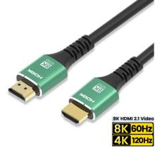 Cabo Hdmi 2.1 8k 3d 1,5 Metros Super Ultra Hd Banhado A Ouro