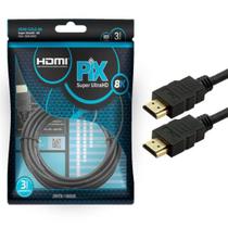 Cabo HDMI 2.1 8k 3m Pix